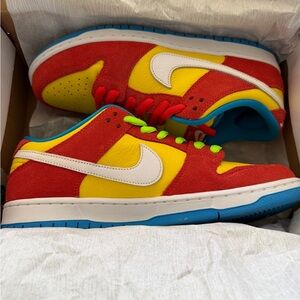 Nike SB Dunk Low Pro - Habanero Red and Blue Hero